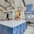 Kitchen Design Blue 4