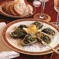 Oysters Rockefeller - a recipe from Kitchen & Bath Creations
