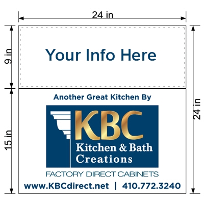 Professional Kitchen Installers - Lawn Signs Provide Valuable Exposure