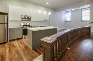 A Church Altar Rail in a Kitchen - Yes!