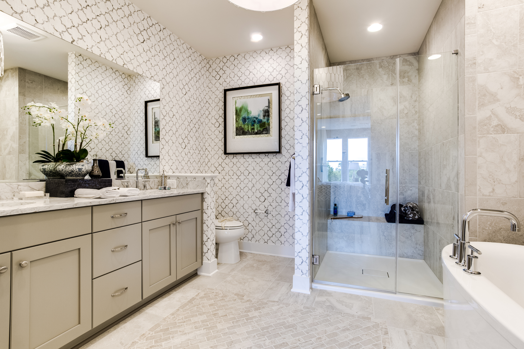 Modern Master Bath