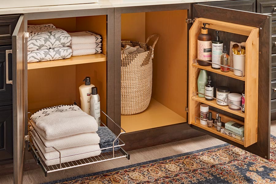 Creative Bathroom Storage Ideas Efficient Effective - Bathroom Shelf Cabinet Ideas