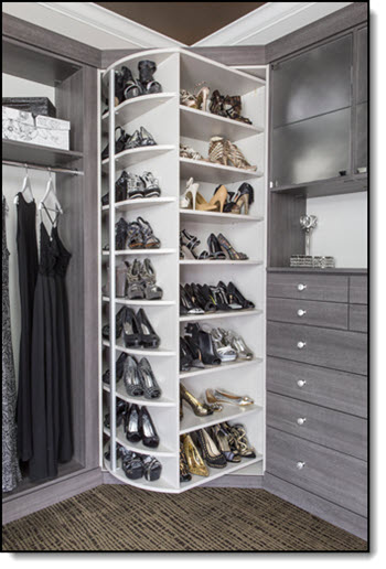 Epic Walkin Closet - Lazy Susan Organizer